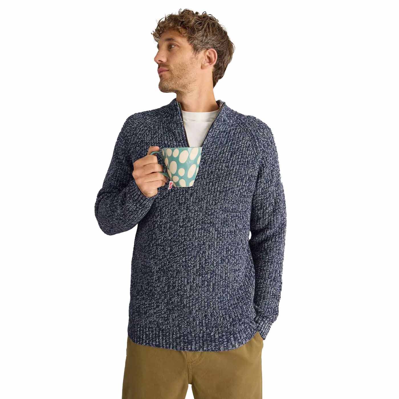 White Stuff Rye Twisted Zip Through